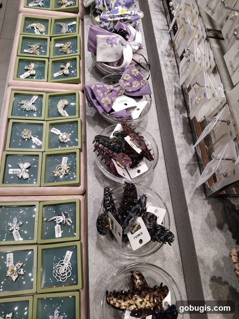 Hair Accessories Display