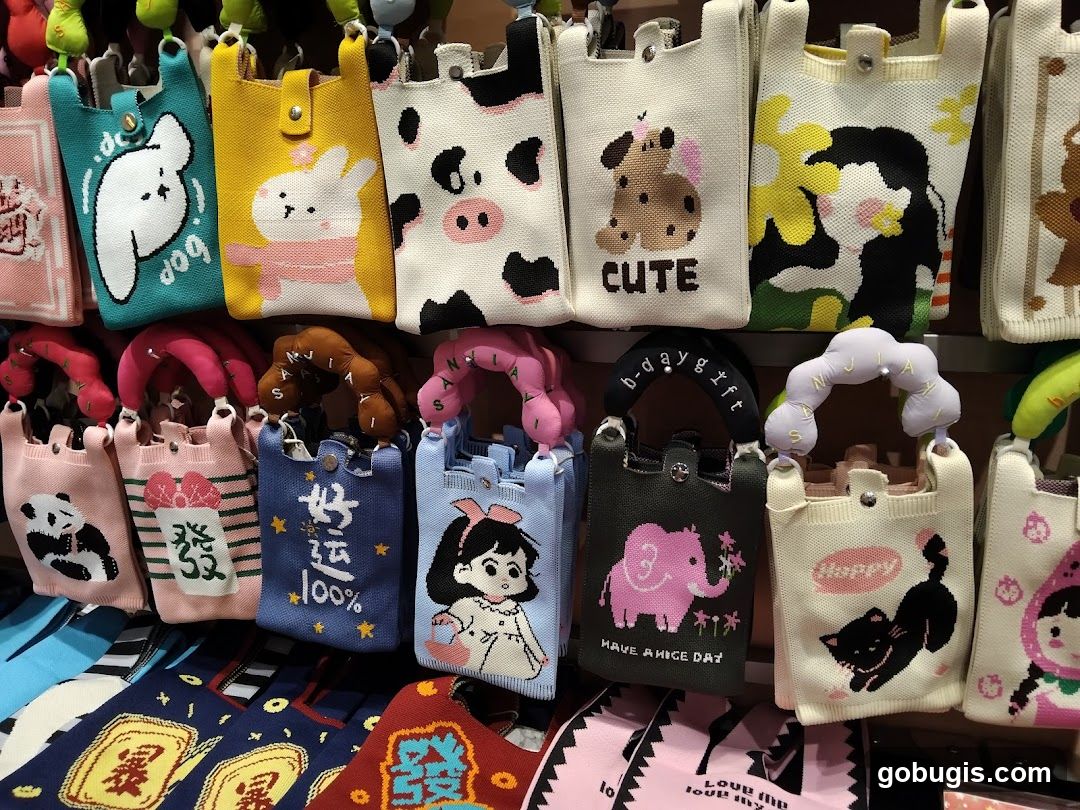 Assorted Knitted Bags