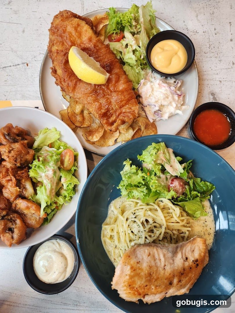 Assortment of Dishes