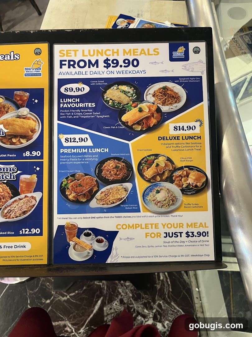Set Lunch Meals