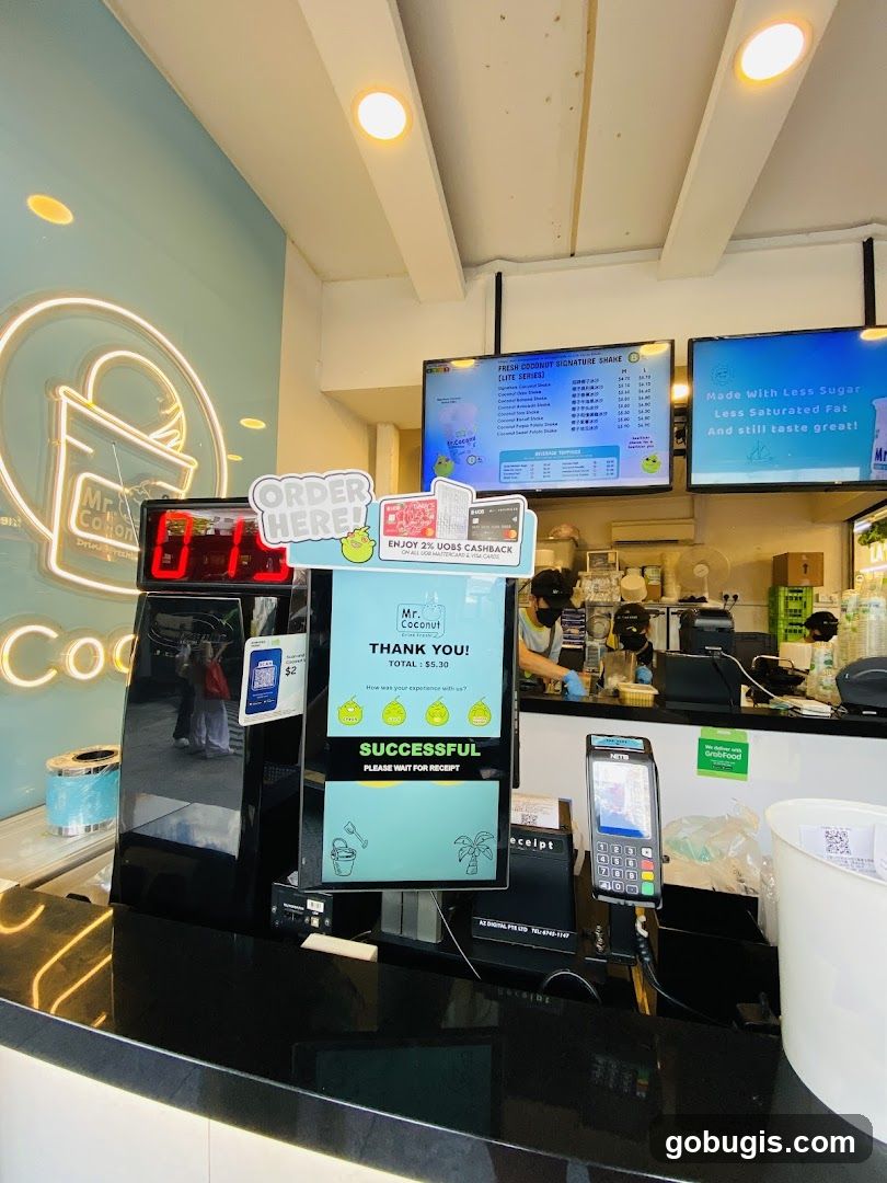 Mr. Coconut Drink Station