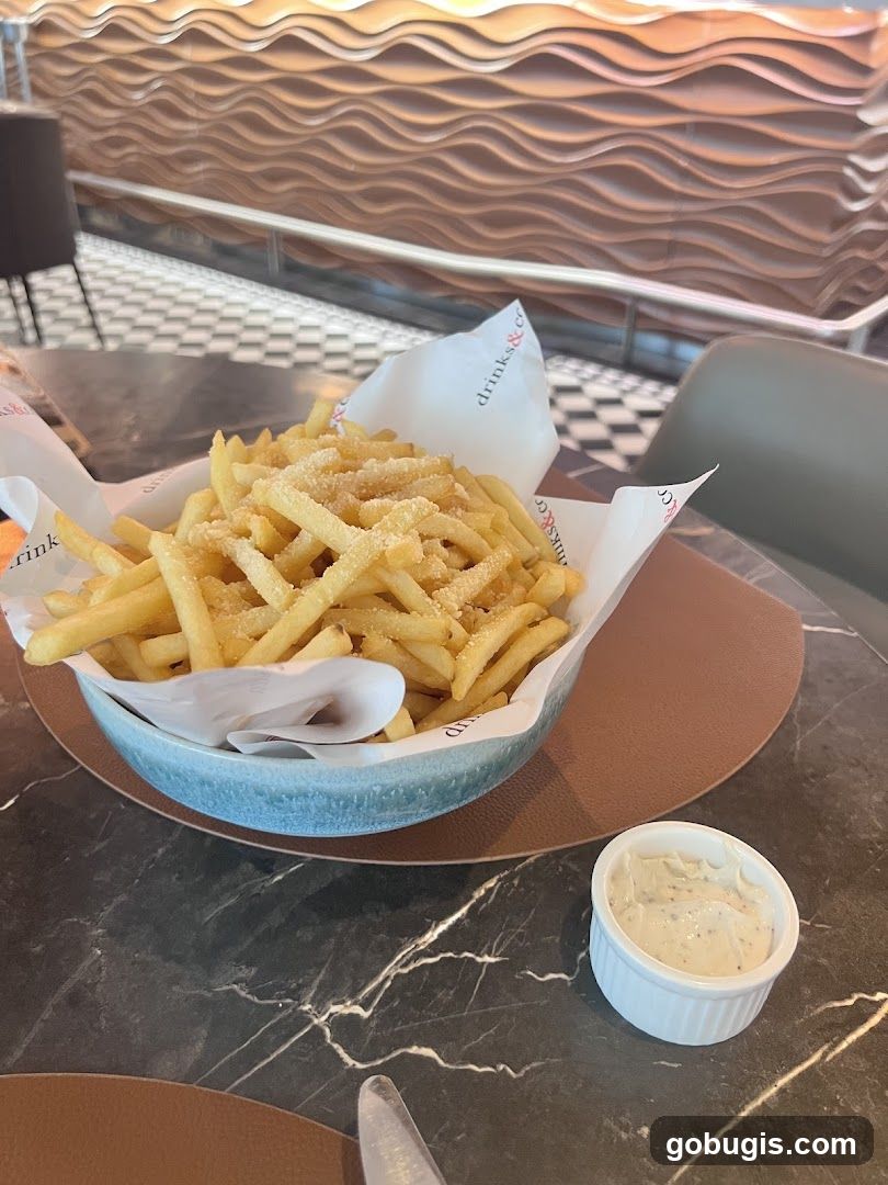 French Fries with Dip