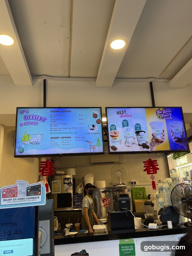 Dessert Shop Counter
