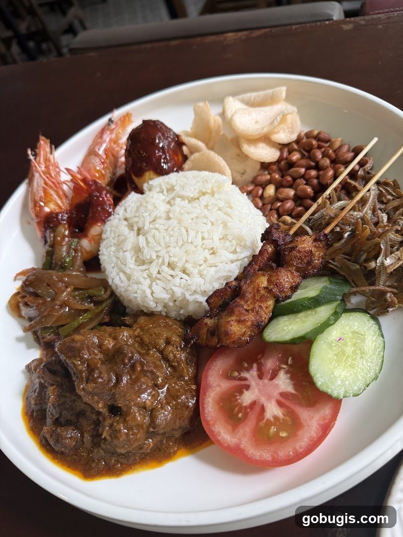 Nasi Lemak Platter