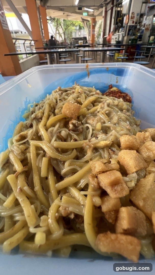 Noodles with Crispy Pork Rinds