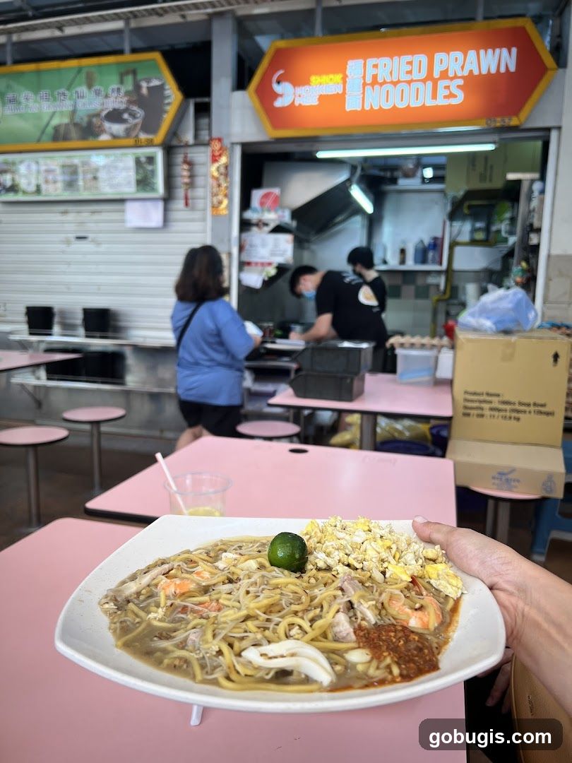 Fried Prawn Noodles