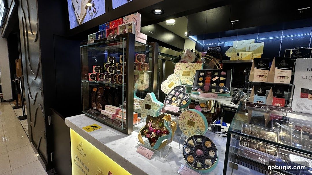 Godiva Chocolate Display