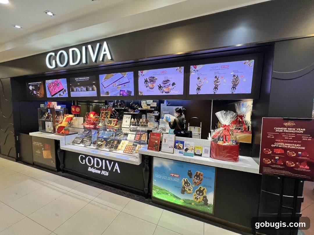 Singapore Godiva Bugis Junction