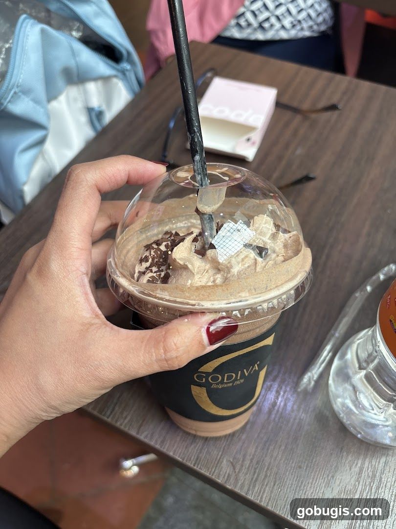 Godiva Chocolate Drink