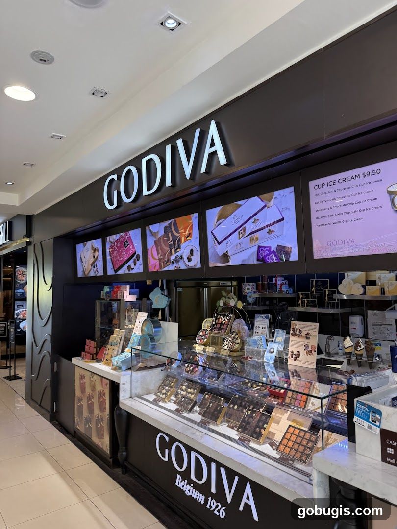 Singapore Godiva Bugis Junction
