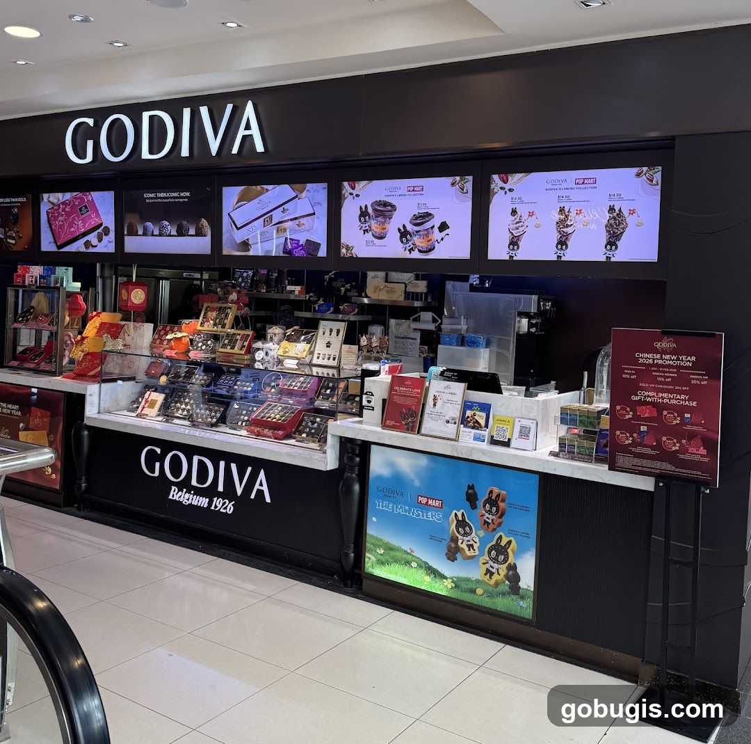 Singapore Godiva Bugis Junction