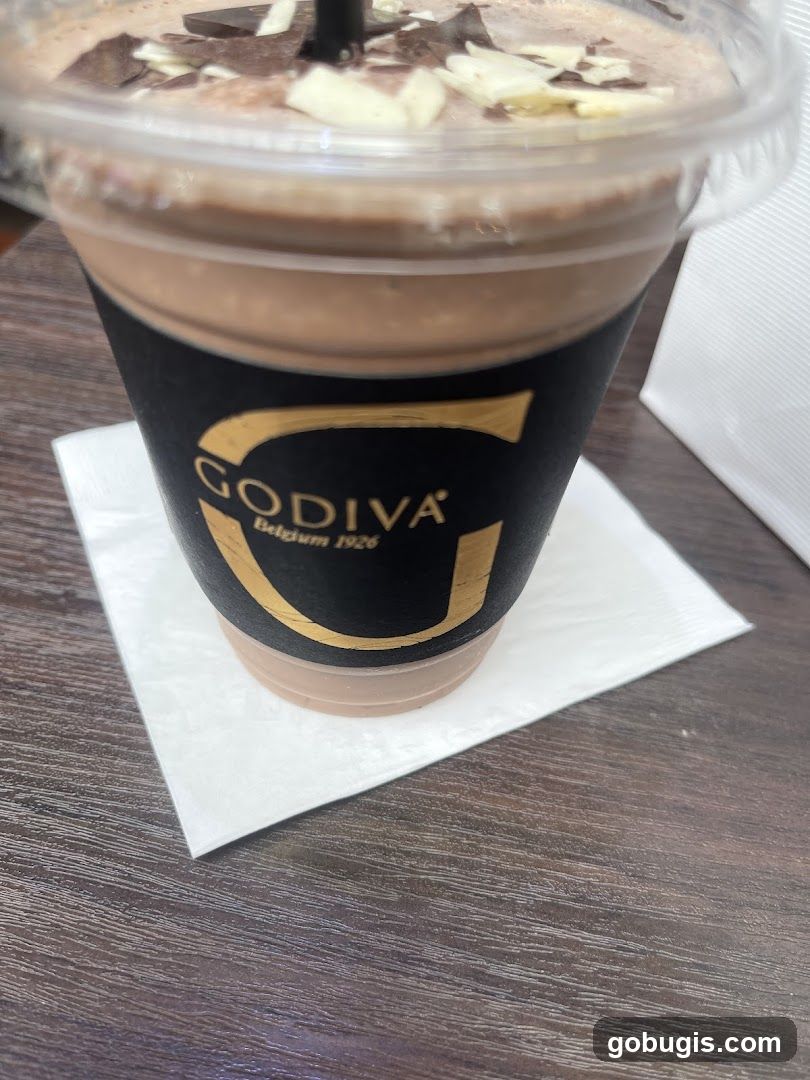 Godiva Chocolate Drink