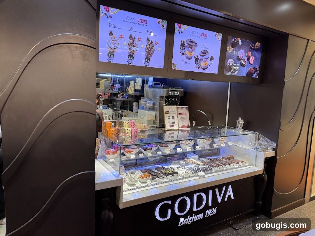 Singapore Godiva Bugis Junction