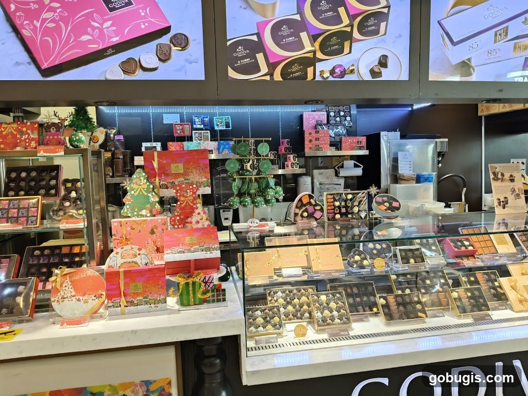 Godiva Chocolate Display