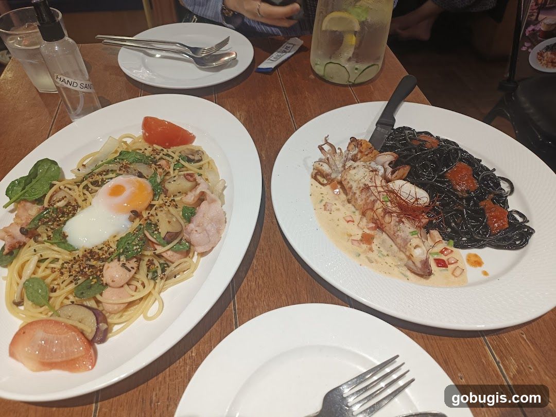 Two Pasta Dishes