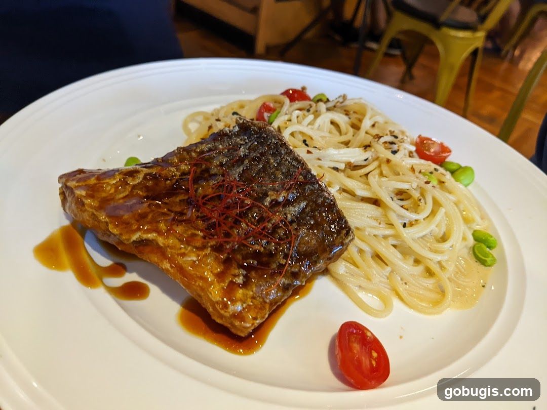Fish and Pasta Dish