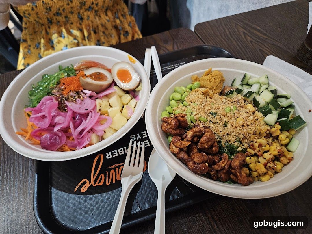 Two Poke Bowls