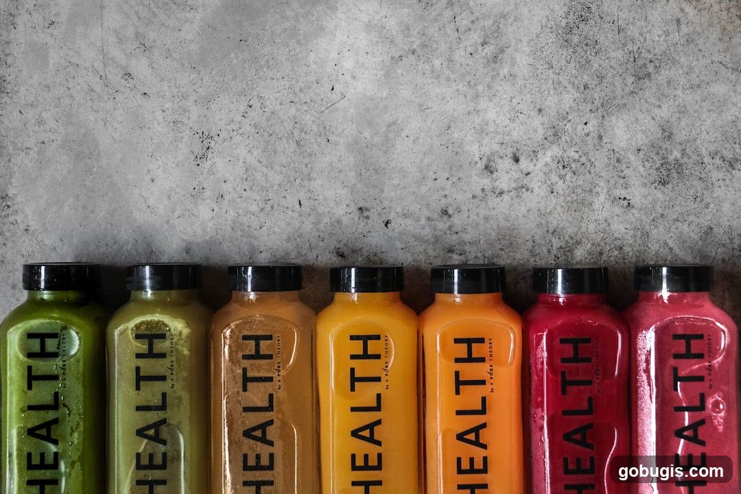 Bottles of Juice