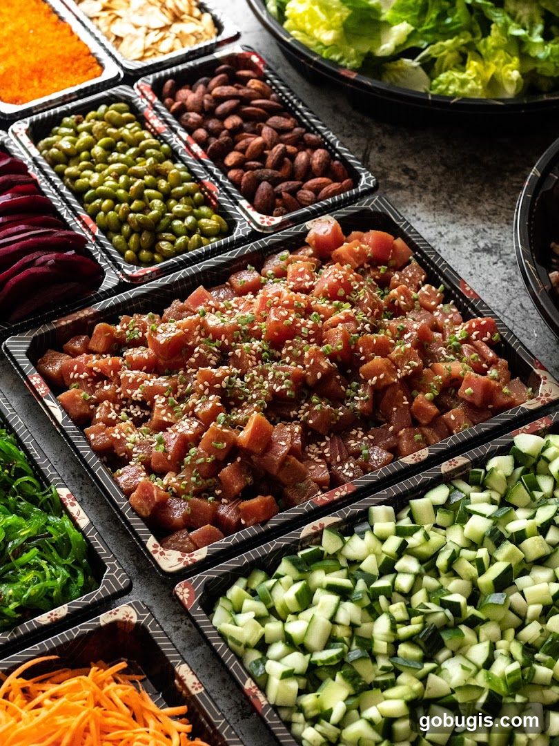Poke Bowl Ingredients