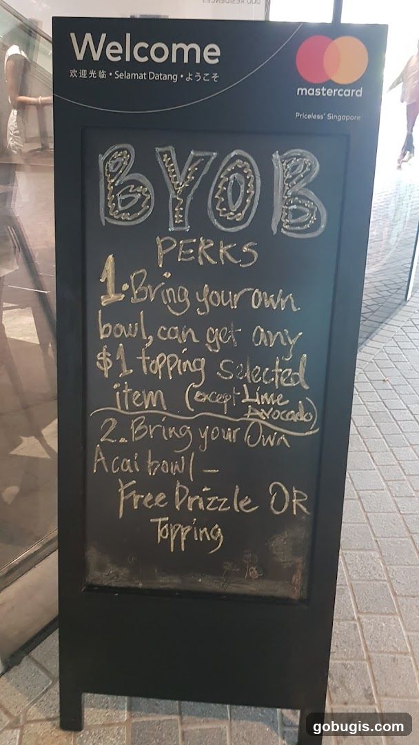 BYOB Perks