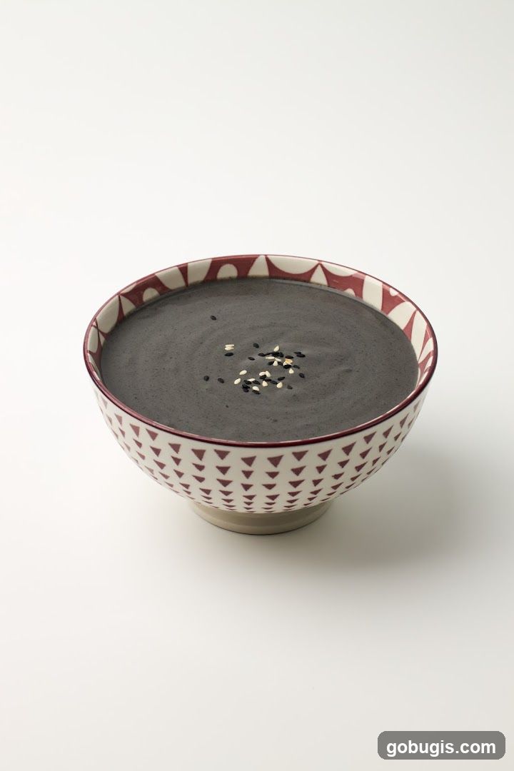 Black Sesame Soup