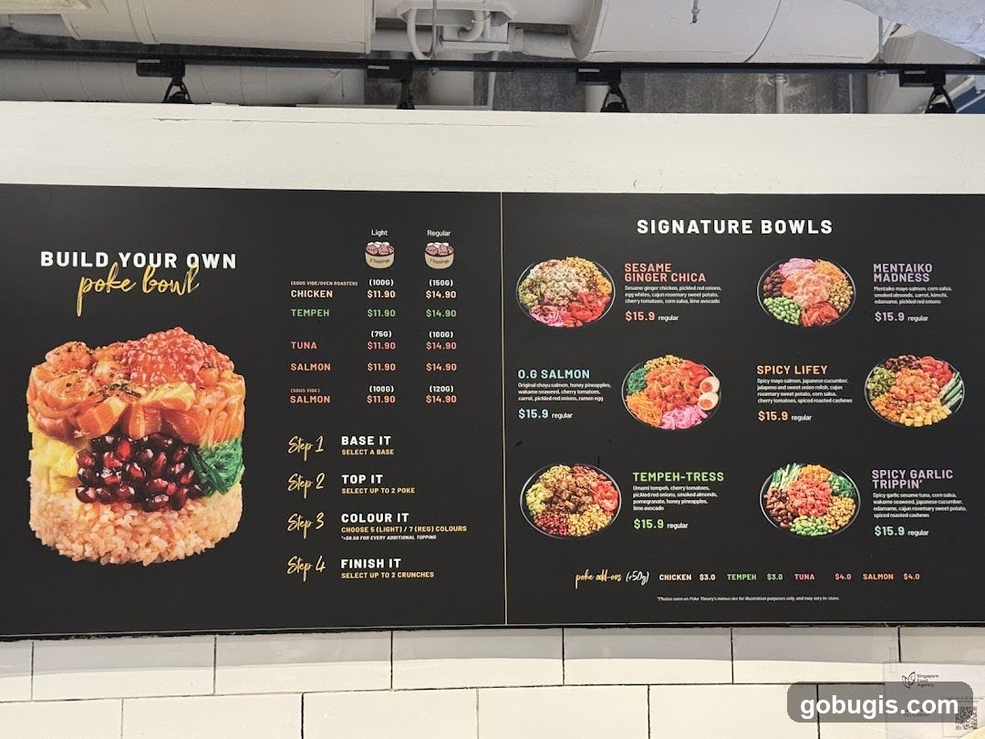 Build Your Own Poke Bowl & Signature Bowls