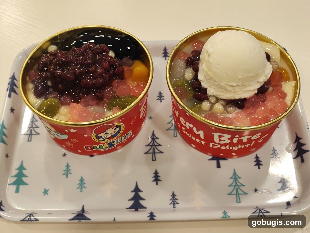 Dessert Cups with Toppings