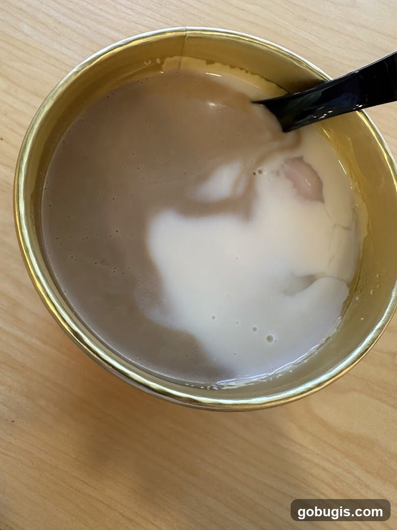 Coffee with cream