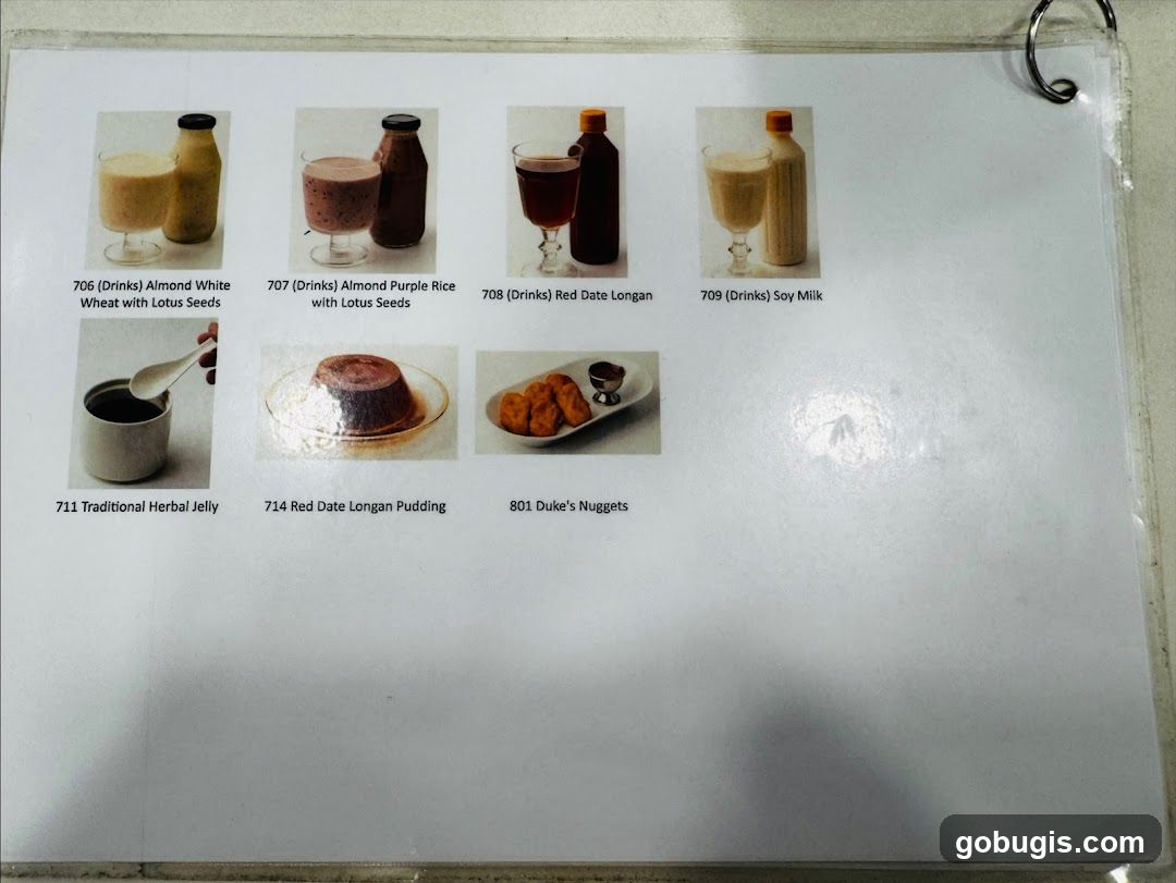 Menu Items