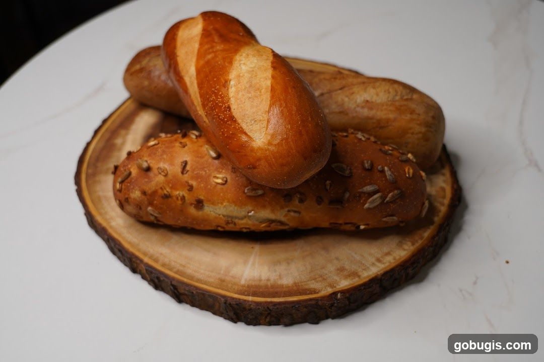 Assortment of Bread Rolls