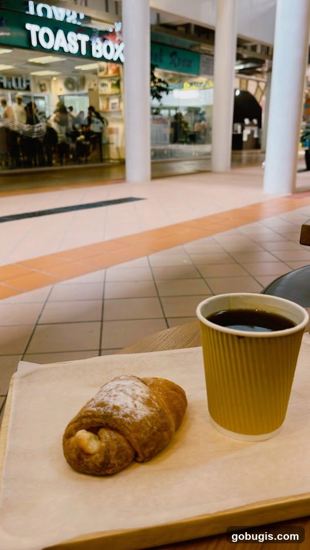 Croissant and Coffee
