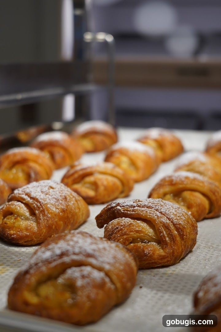 Pastries with Powdered Sugar