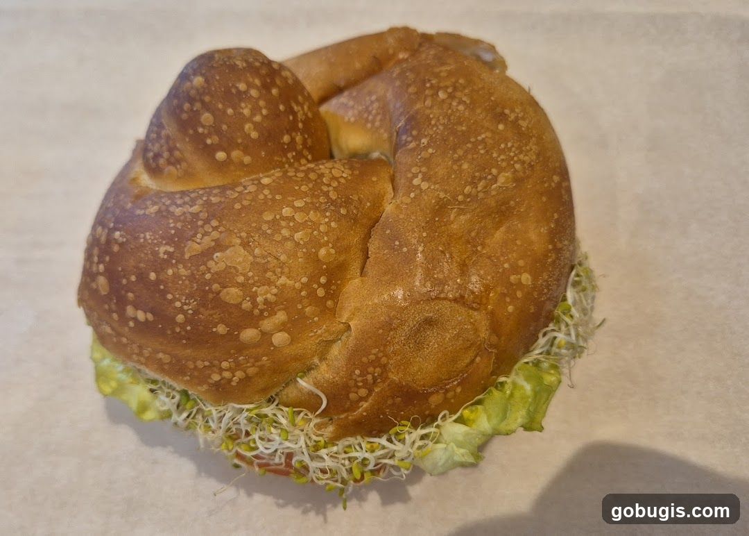 Sandwich with Sprouts