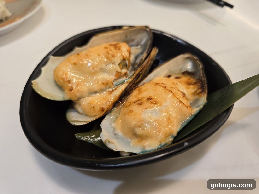 Baked Mussels