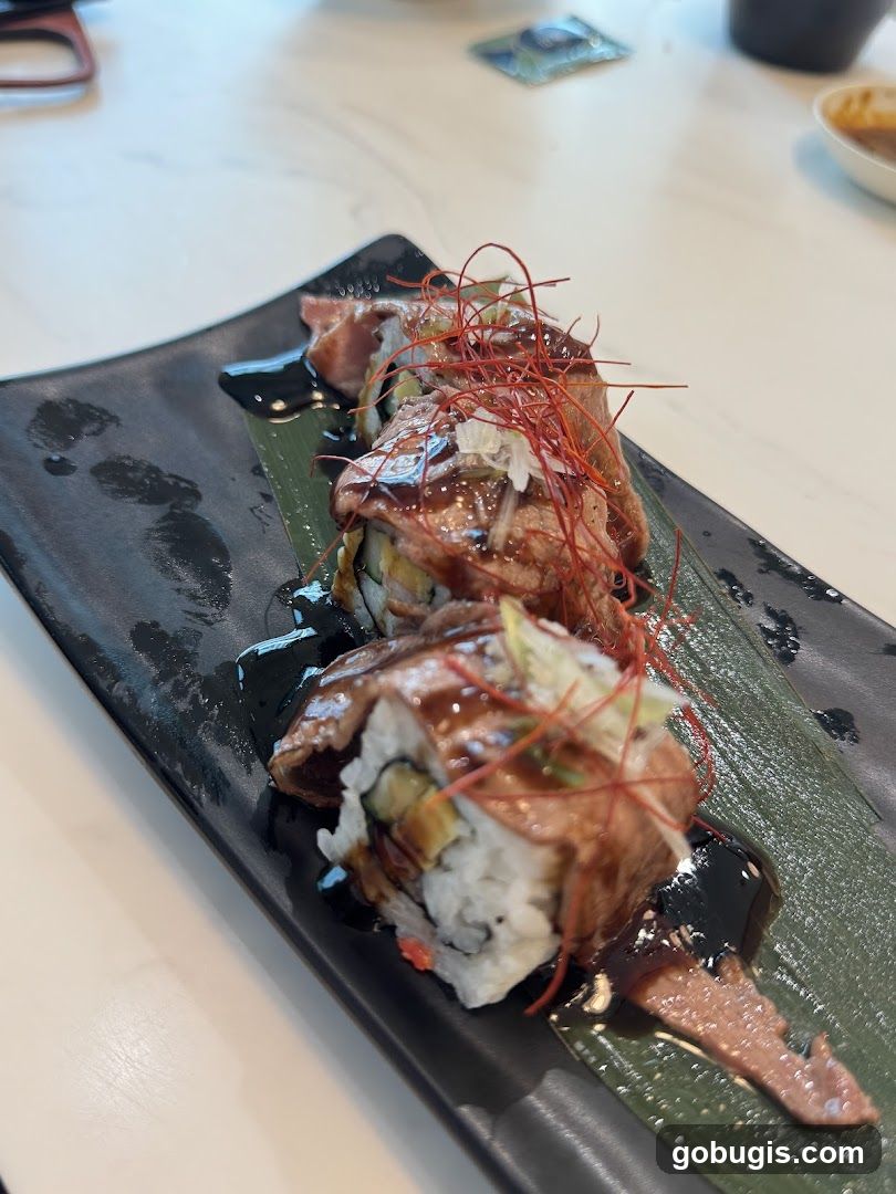 Beef Sushi Rolls