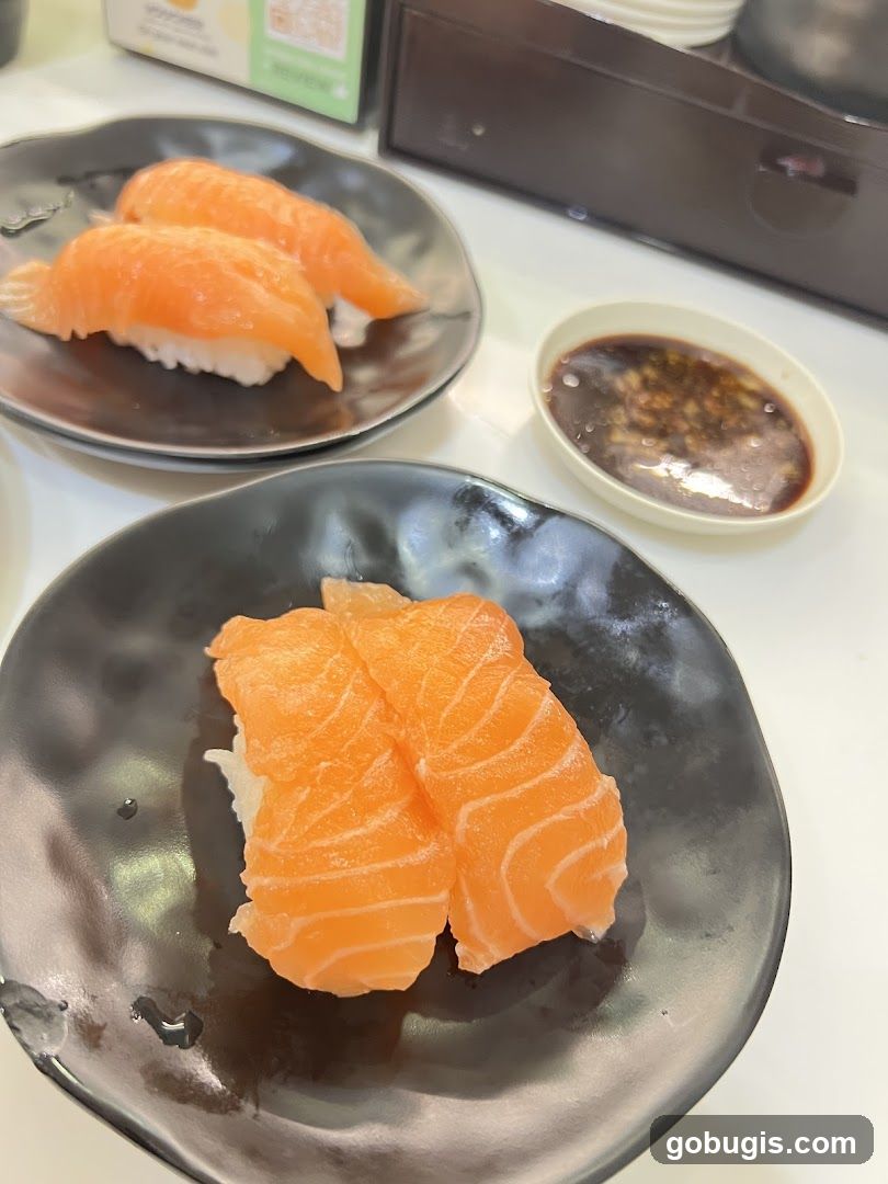 Salmon Nigiri Sushi