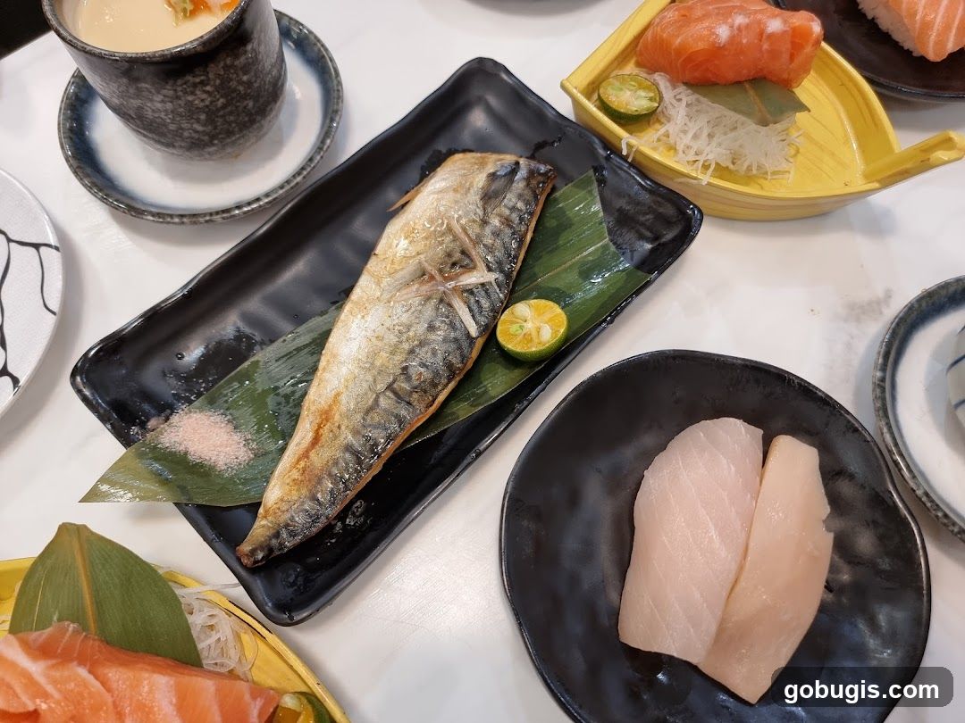 Sashimi and Grilled Fish