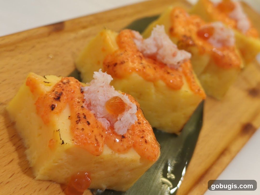 Tamagoyaki with Toppings