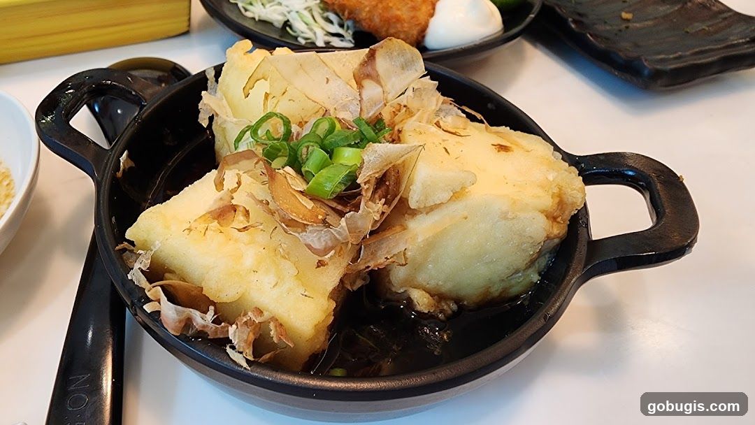 Fried Tofu Dish