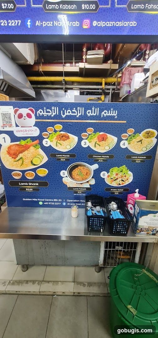Food Menu Display