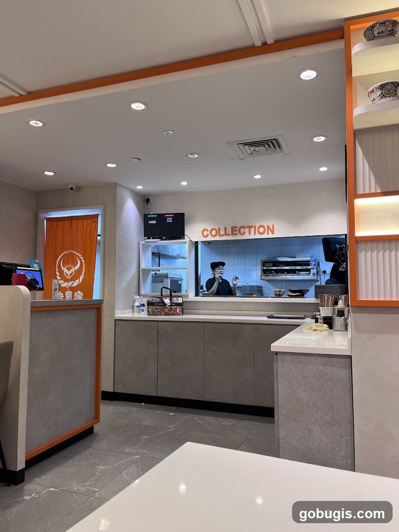 Restaurant Collection Counter