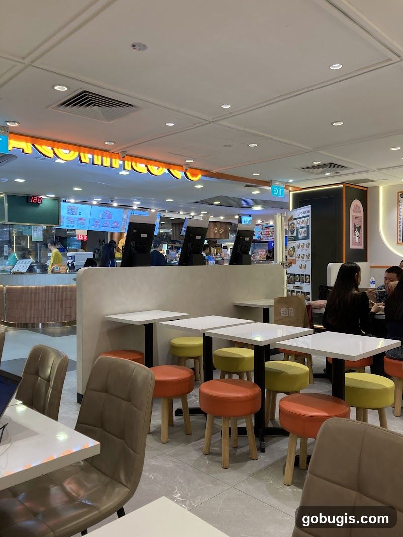 Restaurant Interior with Seating