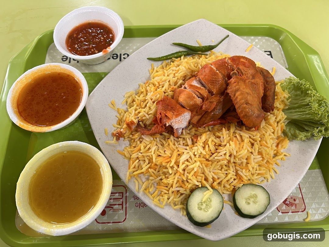 Chicken Biryani with Sides