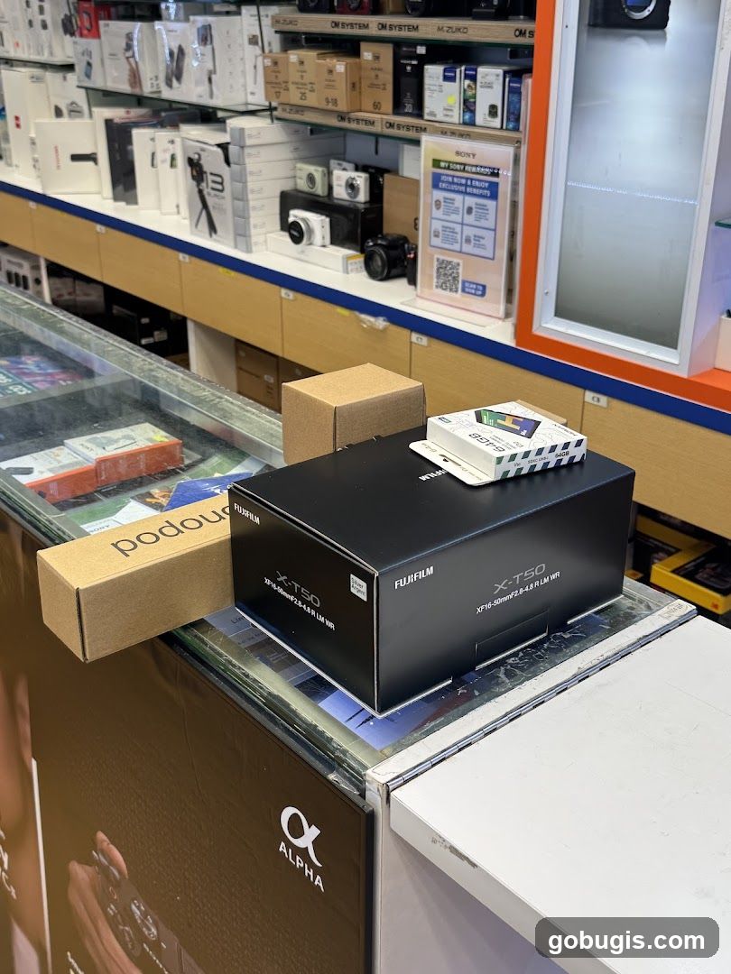 Camera Store Display