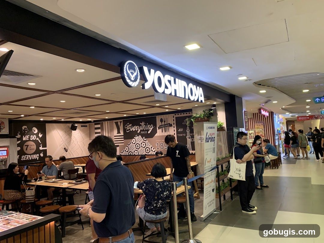 Yoshinoya - Bugis Junction