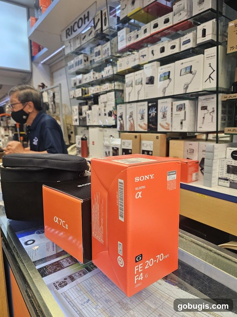 Camera Store Display