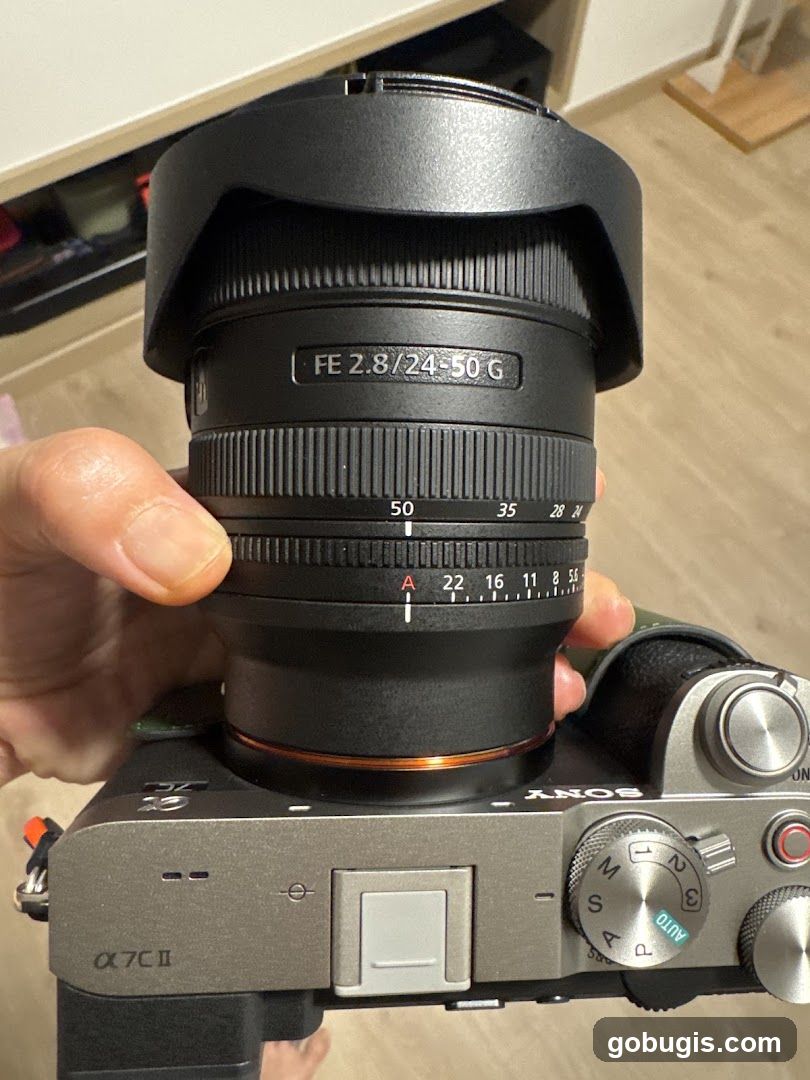 Sony Alpha 7C II Camera with Lens