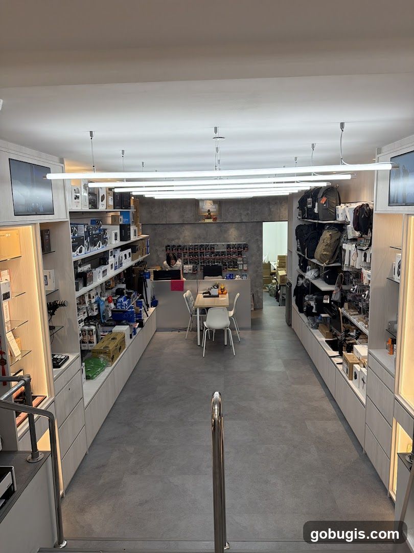 Camera Store Interior
