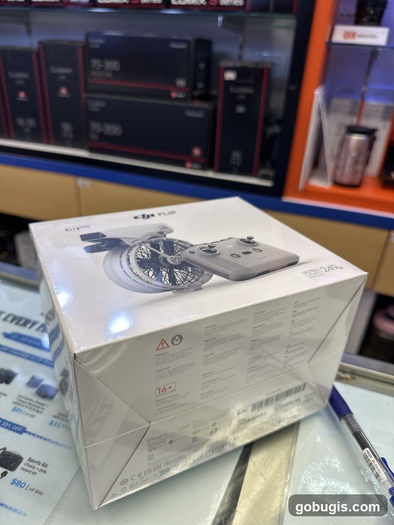 DJI FLIP Drone Box