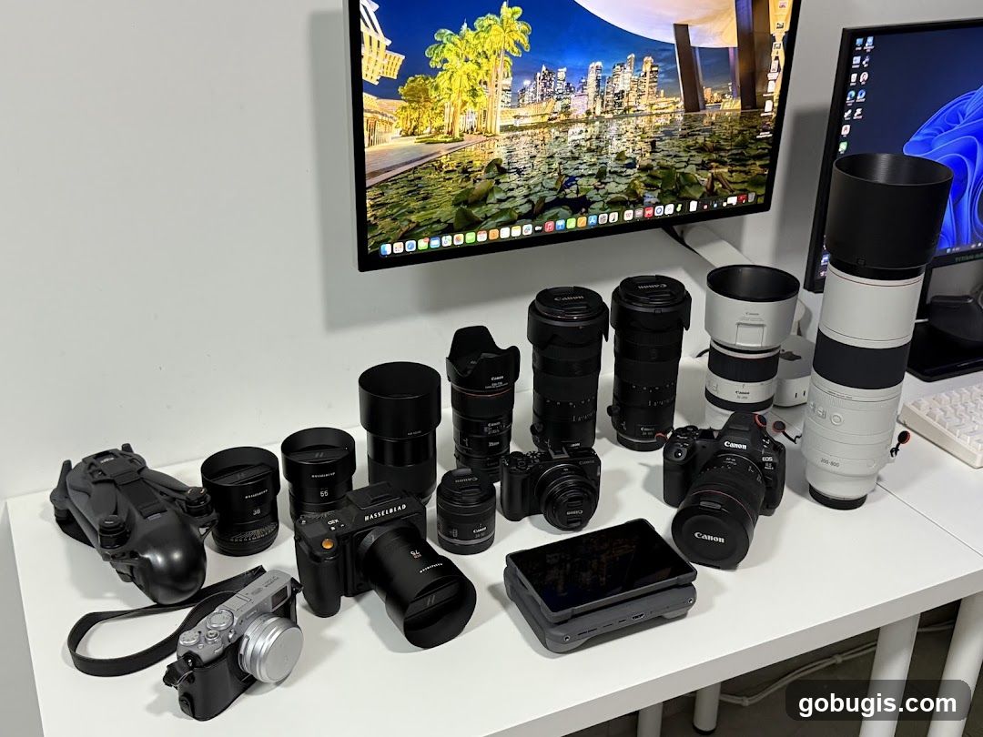 Camera Gear Display